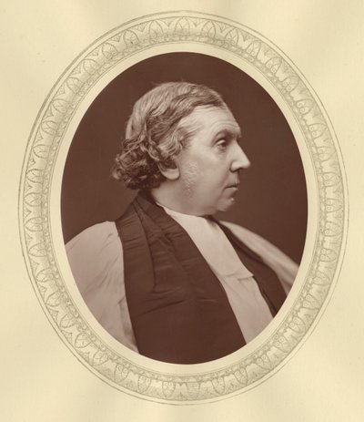 Archibald Campbell Tait, de aartsbisschop van Canterbury door English Photographer