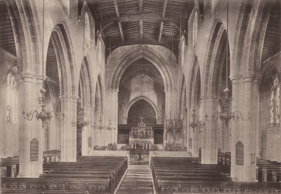 Arundel: Interieur van de Parochiekerk door English Photographer