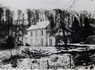 Asham House bij Beddingham in East Sussex door English Photographer
