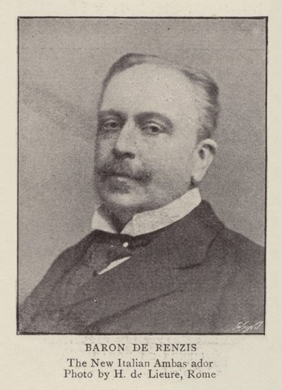 Baron de Renzis door English Photographer