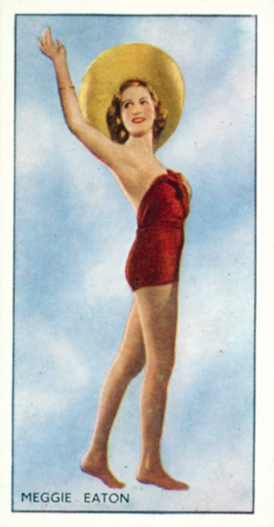 Schoonheden van Vandaag, eind jaren 1930: Meggie Eaton door English Photographer