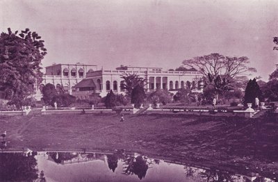 Belvedere, Residentie van de Luitenant-Gouverneur van Bengal door English Photographer