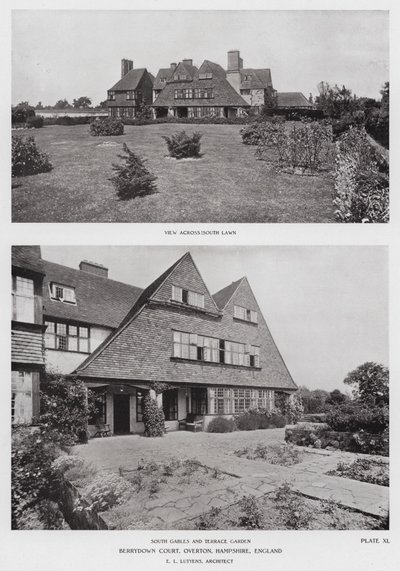 Berrydown Court, Overton, Hampshire, Engeland door English Photographer