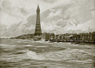 Blackpool, met zijn Eiffeltoren door English Photographer