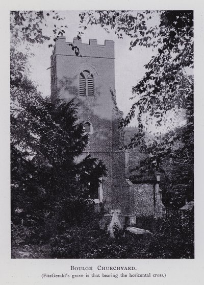 Boulge Kerkhof door English Photographer