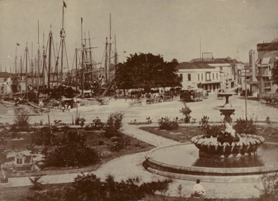 Bridgetown Haven, circa 1900 door English Photographer