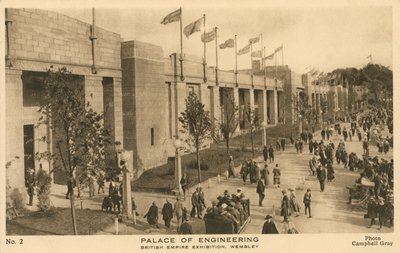 British Empire Exhibition, Wembley, Middlesex door English Photographer