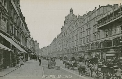 Brompton Road, Londen door English Photographer