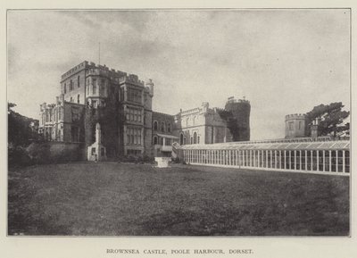 Brownsea Castle, Poole Harbour, Dorset door English Photographer