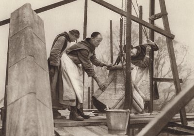 Buckfast Abbey: De Broeders aan het Werk door English Photographer