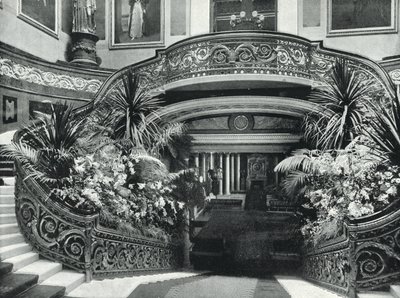 Buckingham Palace, de Grote Trap door English Photographer