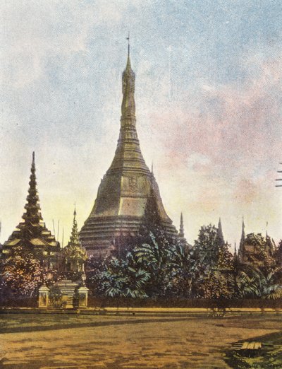 Birma / Myanmar: Sule Pagoda, Rangoon door English Photographer