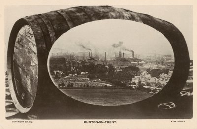 Burton-on-Trent, Staffordshire, traditioneel centrum van de Britse brouwindustrie door English Photographer