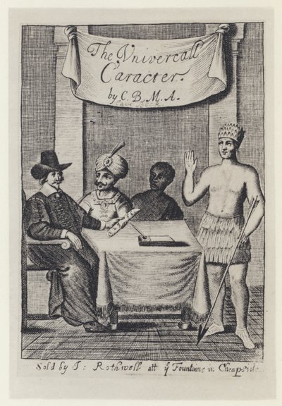 C Beck, Het universele karakter, I Rothwell 1657 door English Photographer