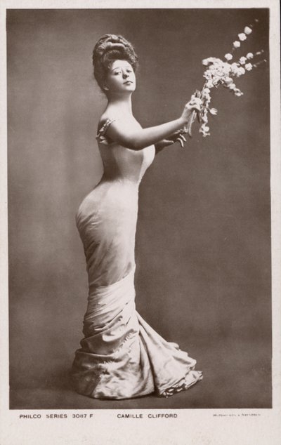 Camille Clifford, de originele Gibson Girl door English Photographer