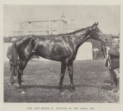 Cap and Bells II, Winnaar van de Oaks, 1901 door English Photographer