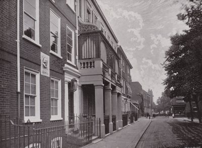 Carlyles Huis, Cheyne Row, Chelsea door English Photographer