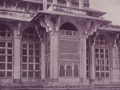 Gesneden Traliewerk Raam, Gwalior door English Photographer
