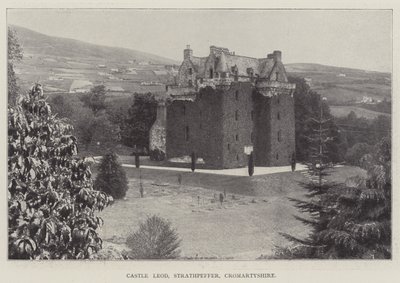 Castle Leod, Strathpeffer, Cromartyshire door English Photographer