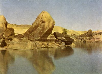 Watervallen, stroomversnellingen op de Nijl, Egypte door English Photographer