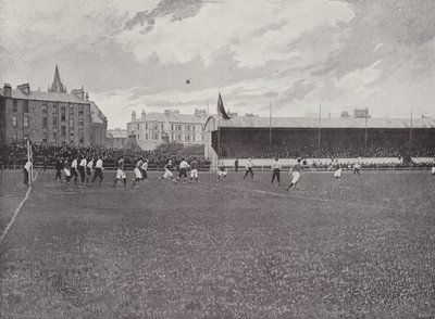 Cathkin Park Voetbalveld, Glasgow door English Photographer