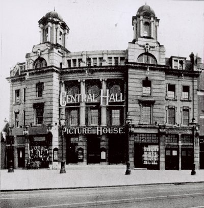 Central Hall Picture House, Bromley Road, Catford door English Photographer