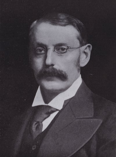Charles A Parsons (zw/w foto) door English Photographer