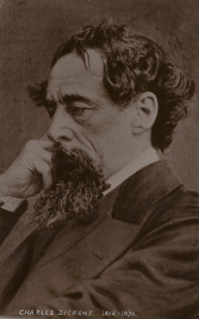 Charles Dickens (1812-1870), Engelse romanschrijver door English Photographer
