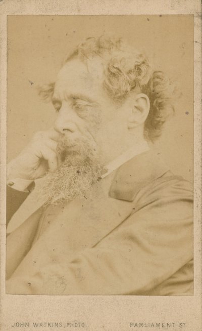 Charles Dickens door English Photographer