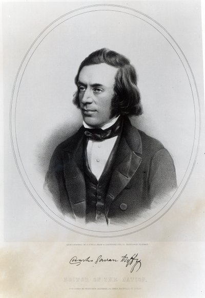 Charles Gavan Duffy, lithografie door H. O
