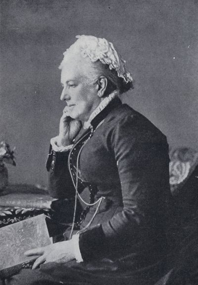 Charlotte Mary Yonge door English Photographer