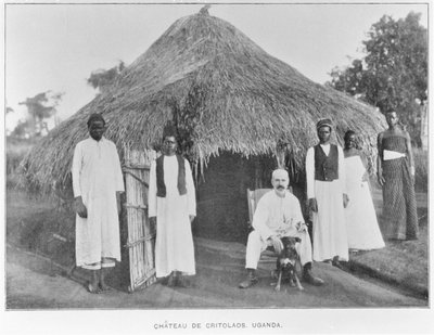 Chateau de Critolaos, Oeganda, uit Growls from Uganda, door Critolaos, 1909 door English Photographer