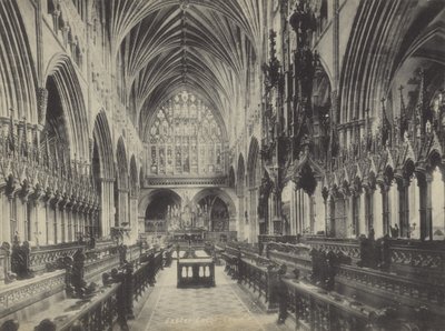 Koor, Exeter Kathedraal, Devon door English Photographer