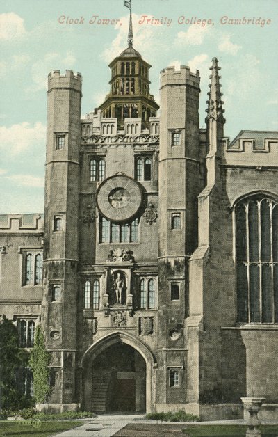 Klokkentoren, Trinity College, Cambridge door English Photographer