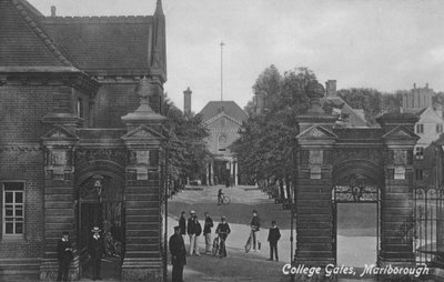 College Gates, Marlborough College, Wiltshire door English Photographer