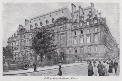 College van de Sorbonne, Parijs door English Photographer