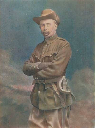 Kolonel W. H. Mackinnon. Commandant van de City Imperial Volunteers door English Photographer