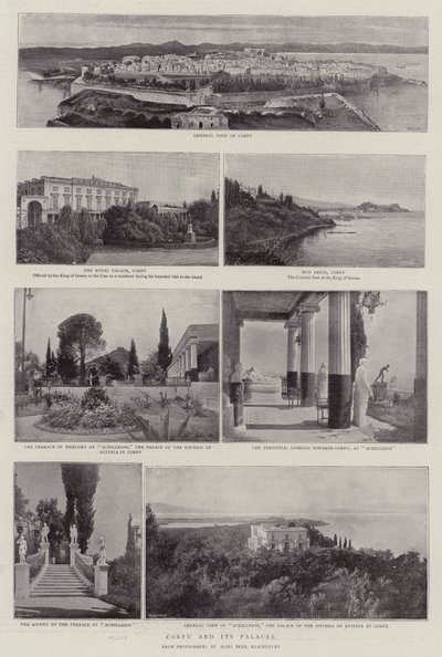 Corfu en zijn paleizen door English Photographer