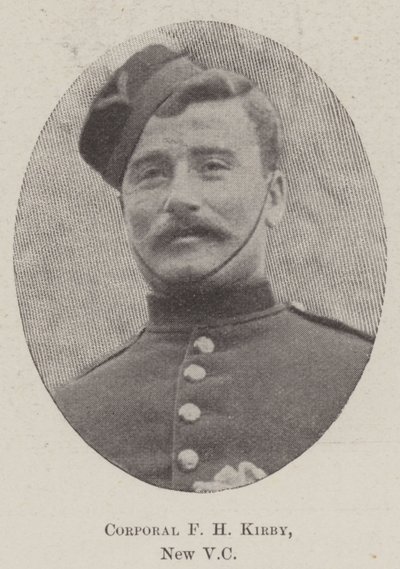Korporaal F H Kirby, nieuwe VC door English Photographer