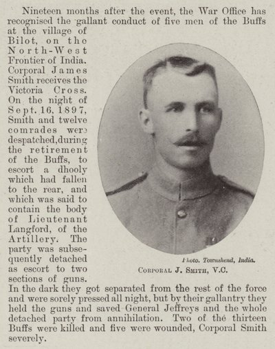 Korporaal J Smith, VC door English Photographer