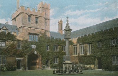 Corpus Christi College door English Photographer
