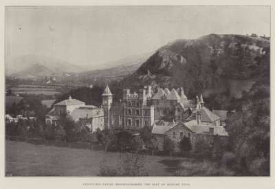 Craig-y-Nos Castle, Brecknockshire, de zetel van Madame Patti door English Photographer