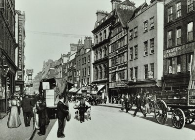 Crosby Hall, Bishopsgate: oostzijde, Londen, 1890 door English Photographer