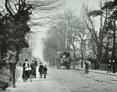 Crouch End Hill, Crouch End, 1894 door English Photographer