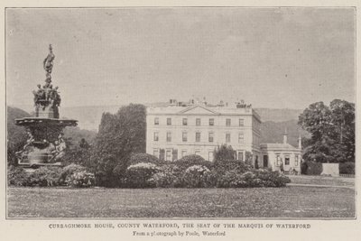 Curraghmore House, County Waterford, de zetel van de Markies van Waterford door English Photographer