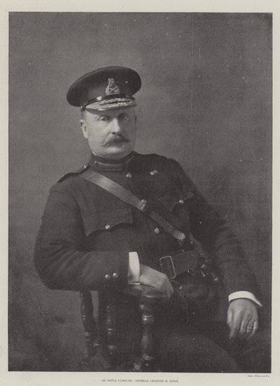 De achtervolger van De Wet, generaal Charles E. Knox door English Photographer