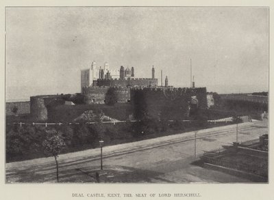 Deal Castle, Kent, de zetel van Lord Herschell door English Photographer