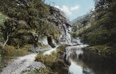 Dovedale, De Leeuwengezicht Rots door English Photographer