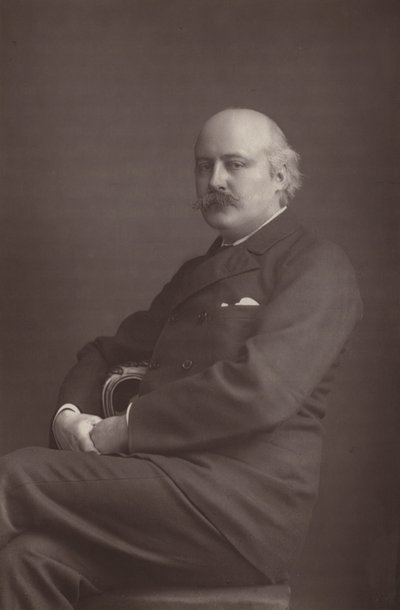 Dr. Hubert Parry door English Photographer
