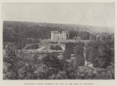 Drumlanrig Castle, Dumfries, de zetel van de hertog van Buccleuch door English Photographer